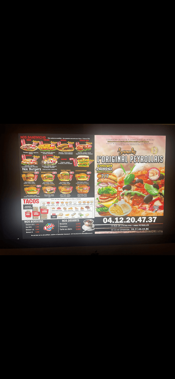 Photo de Snack Pizza L’original peyrollais