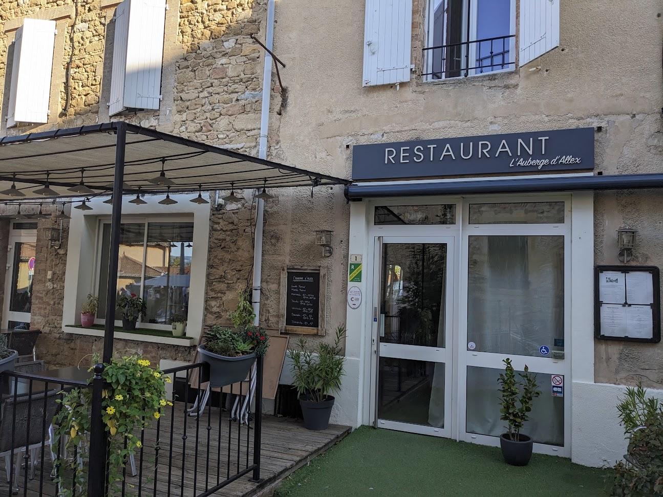 Photo du restaurant L'Auberge d'Allex (Drôme)
