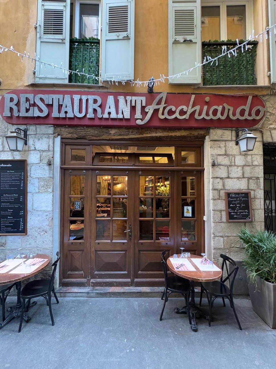 Photo du restaurant Chez Acchiardo