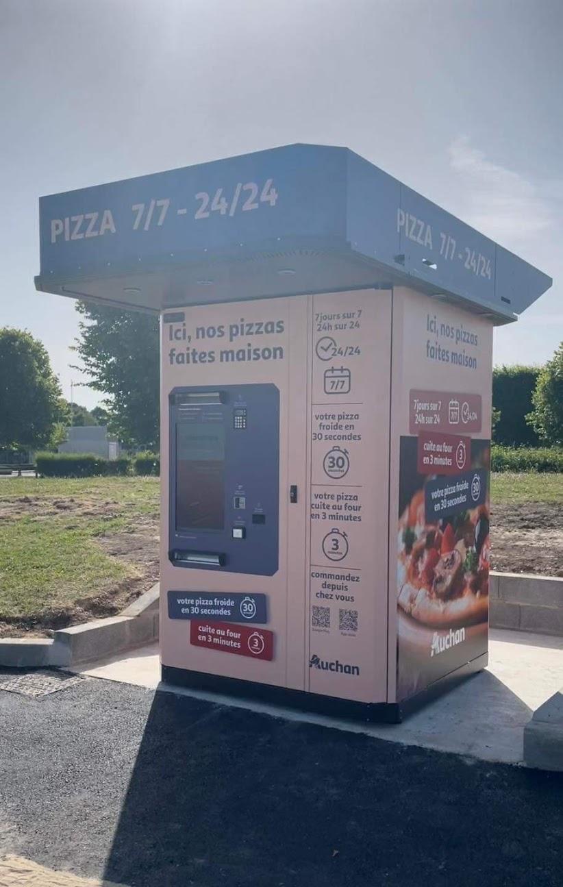 Photo de AUCHAN LONGUENESSE DISTRIBUTEUR PIZZAS