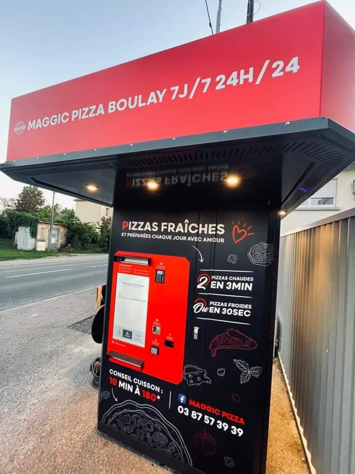 Photo de Distributeur de pizzas fraîches