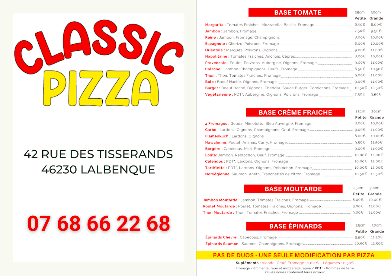 Photo de Classic Pizza