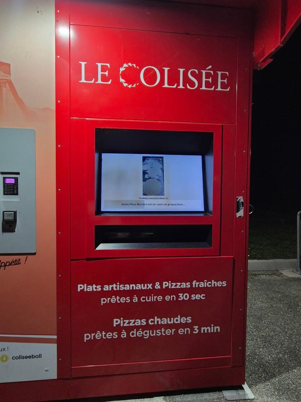 Photo du restaurant Le Colisée Distributeur