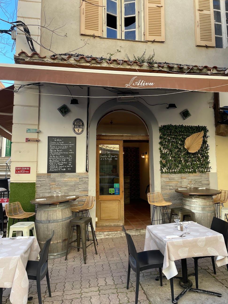 Photo du restaurant L'alivu