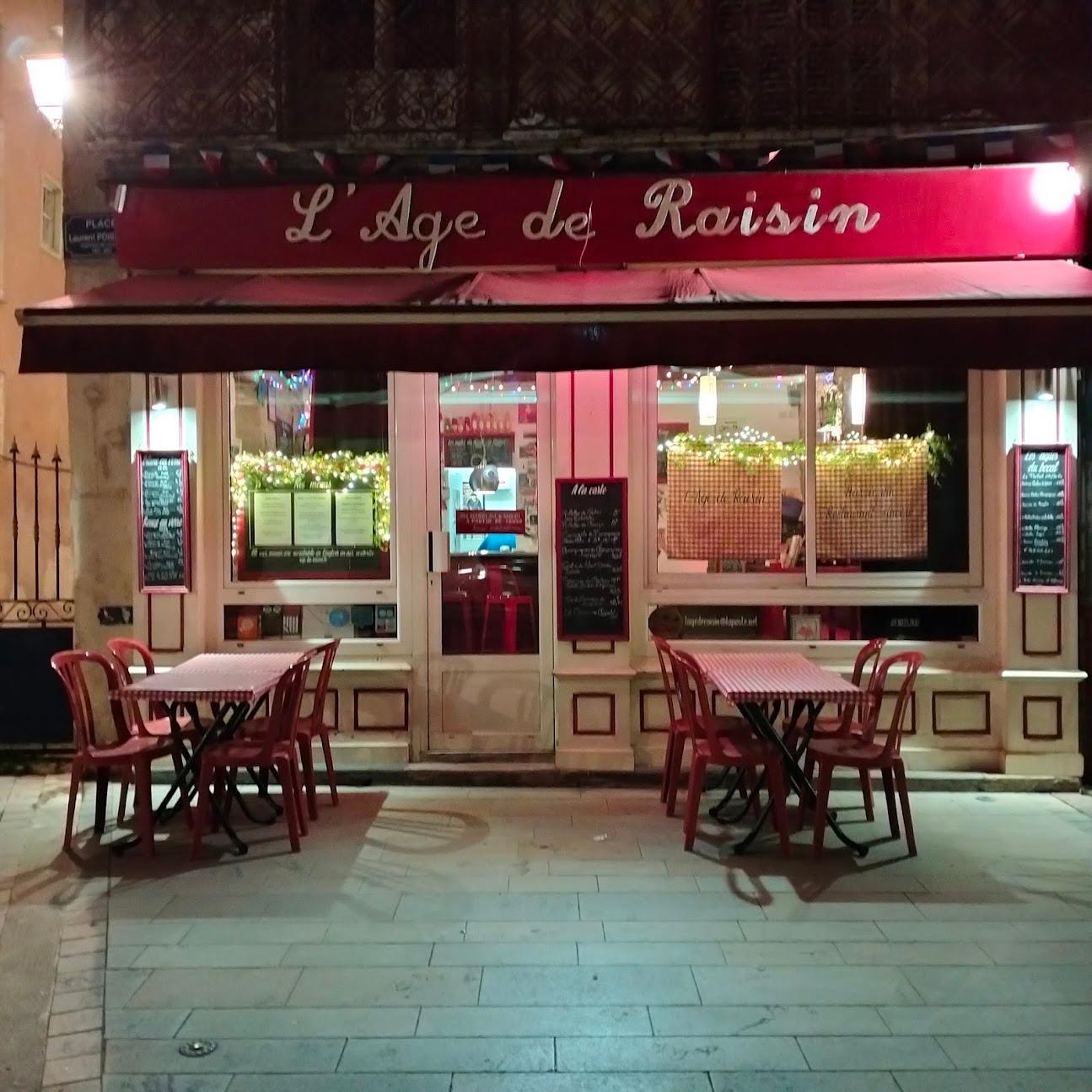 Photo du restaurant L'Age de Raisin