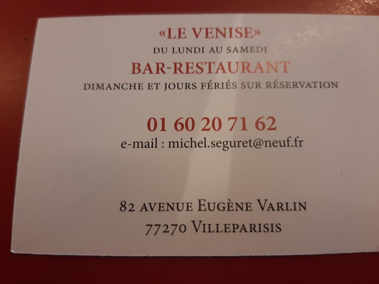 Photo de restaurant le venise