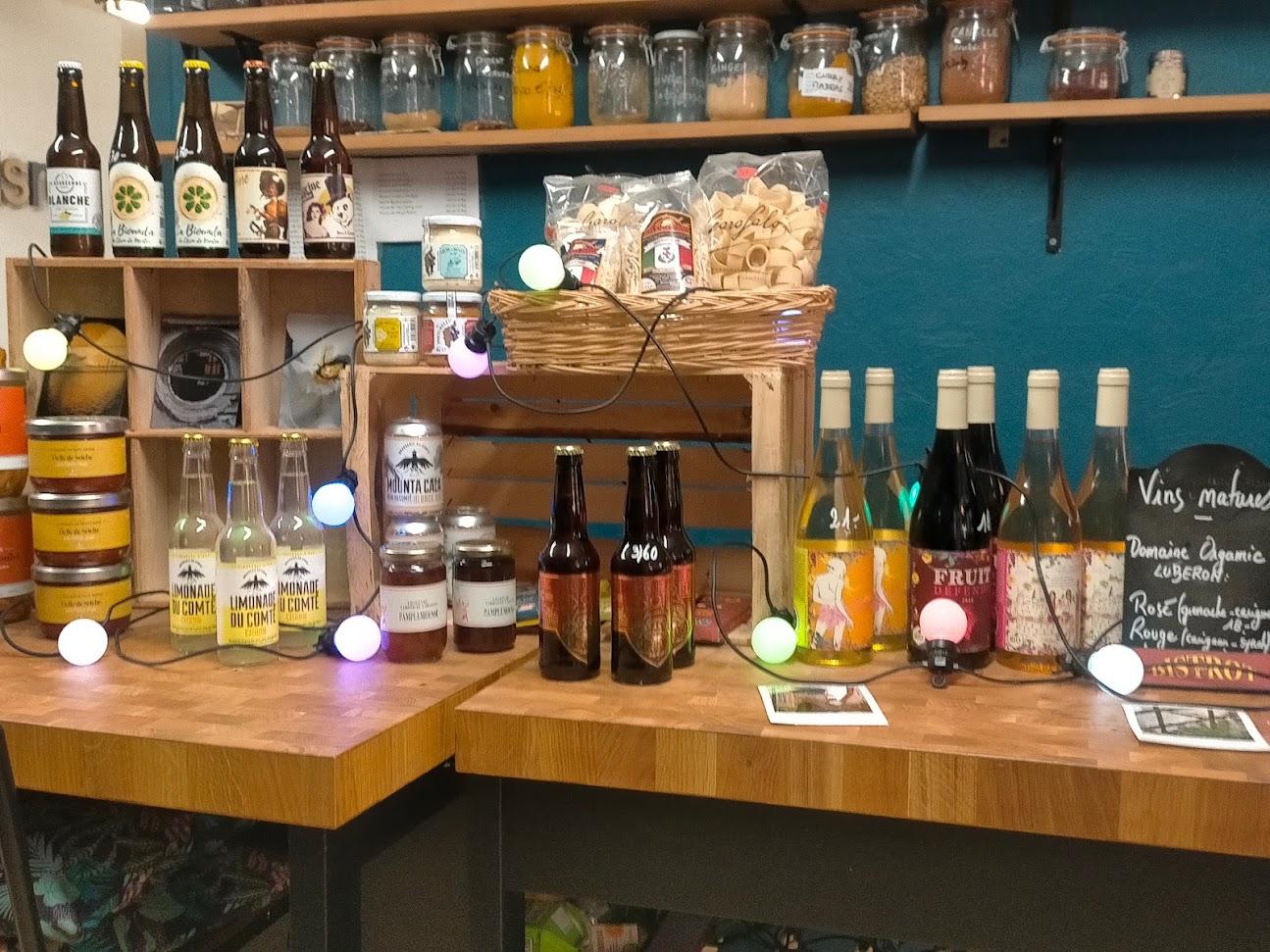 Photo de la petite epicerie de Saorge