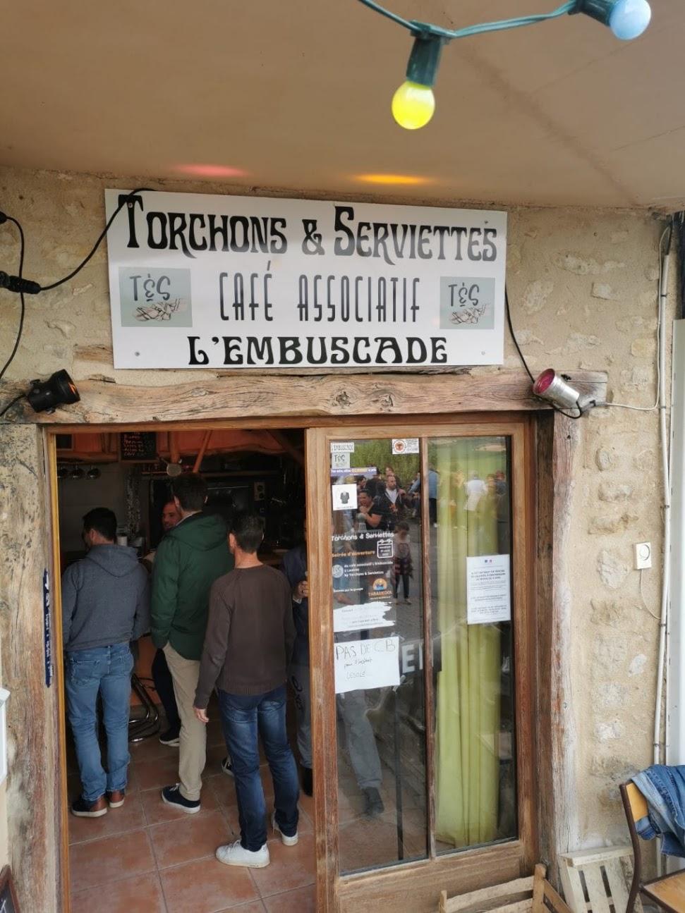 Photo de L'Embuscade, restaurant d'inclusion géré par l'association Torchons & Serviettes