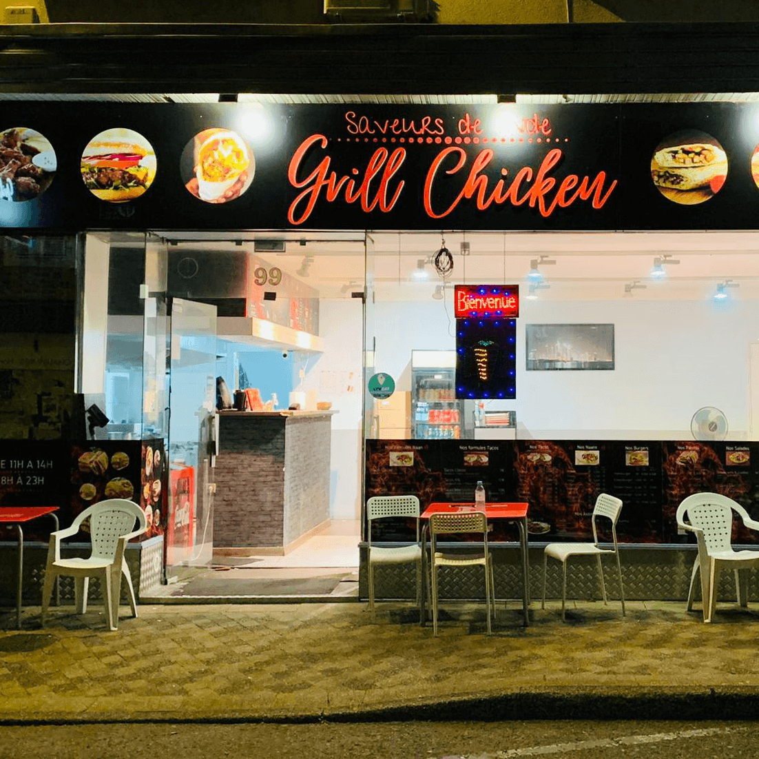 Photo de Grill Chicken (Naan kebab)