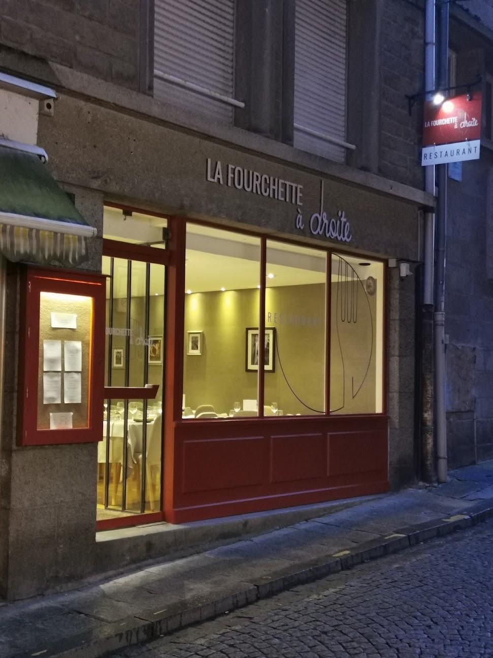 Photo de La fourchette à droite