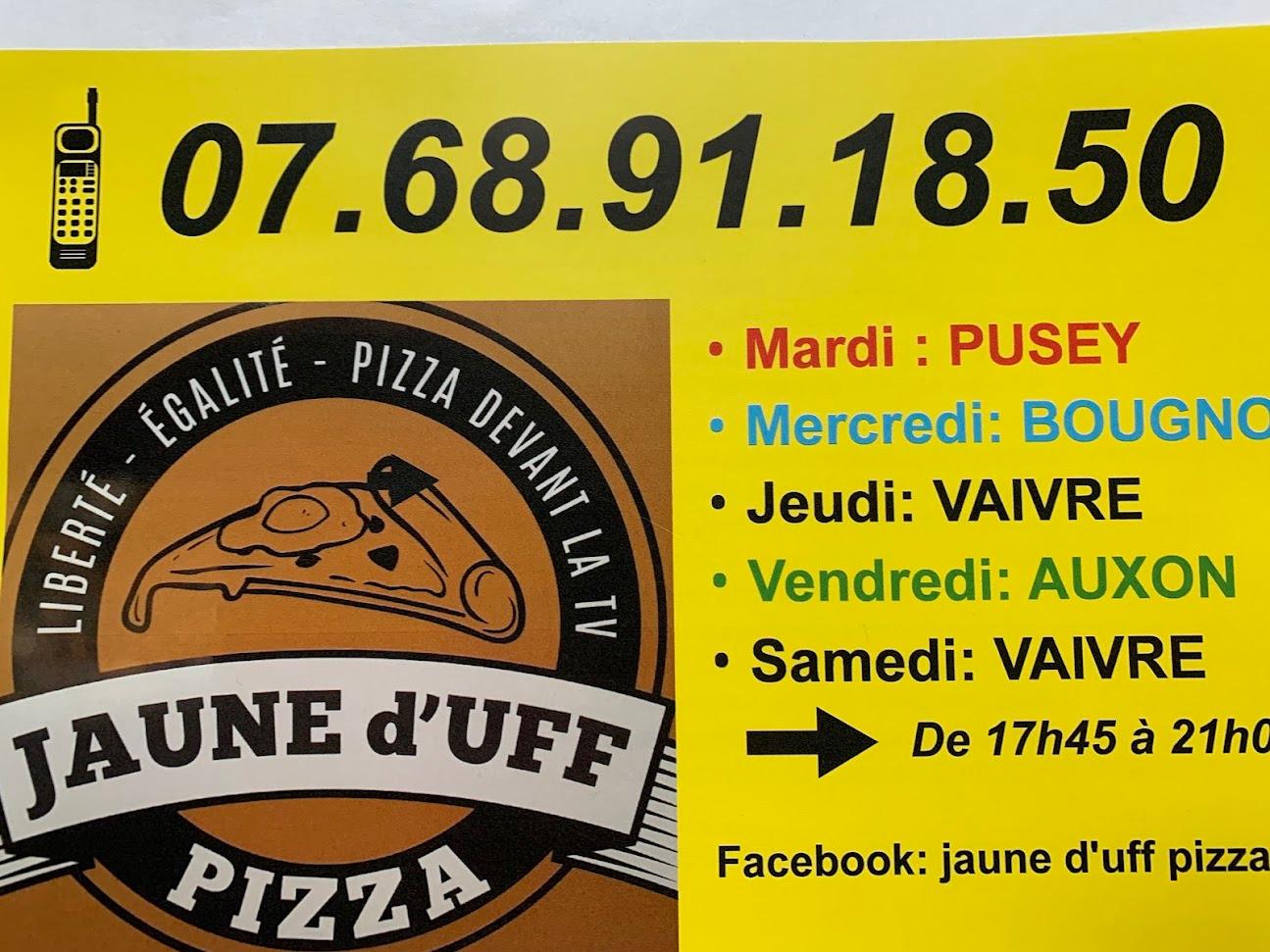 Photo de Jaune d'uff Pizza